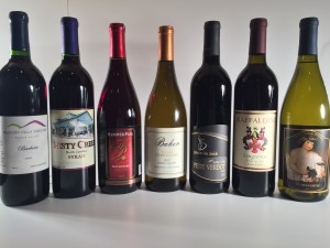 Some of the NC Wines suggested for Food Pairings