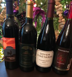 Holiday Red Wines from North Carolina