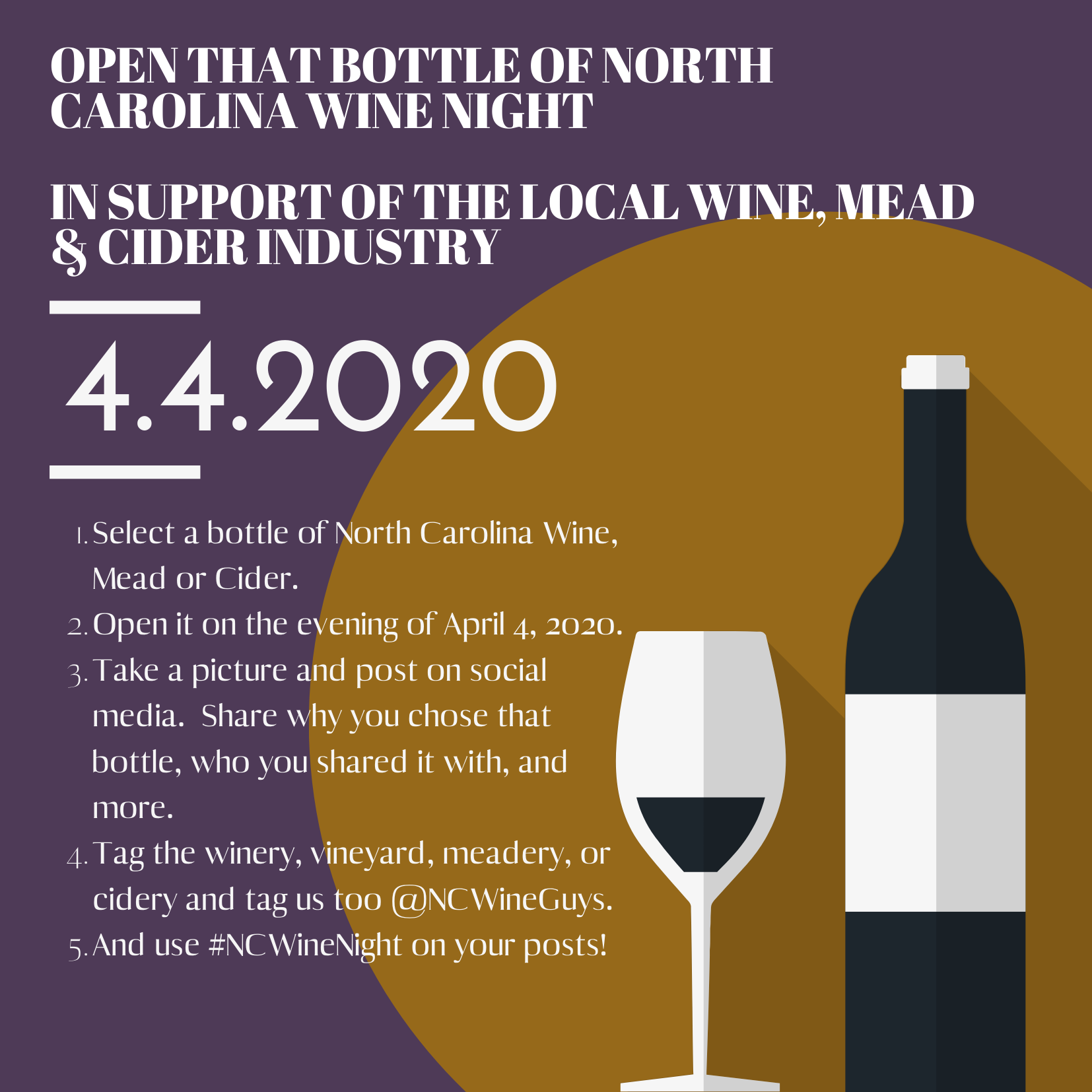 Open that Bottle of North Carolina Wine Night