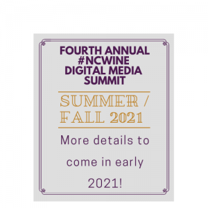 2021 #NCWine Digital Media Summit
