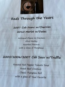 Reds Through the Years at Zimmerman Vineyards